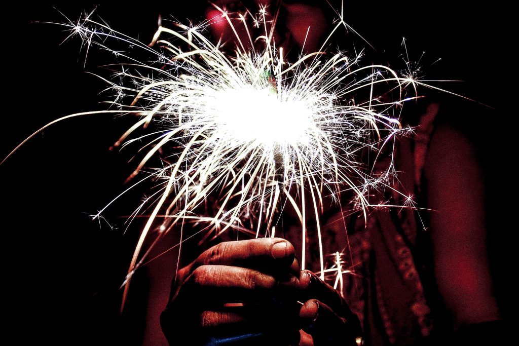 Damit das Feuerwerk nicht zum Feuer wird